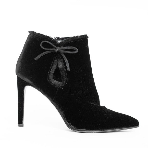 Stuart Weitzman Velvet Boots- Size 8 - Picture 1 of 8